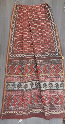 Beautiful Chanderi Silk Printed Sarees (40)