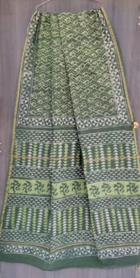 Beautiful Chanderi Silk Printed Sarees (6)