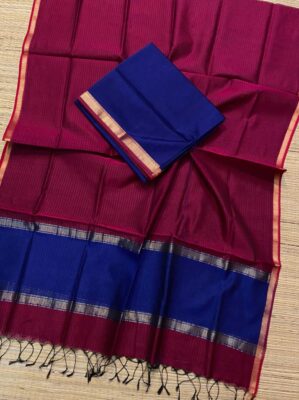 Maheshwari Handloom Dress Set (8)