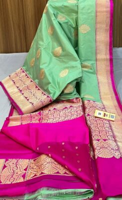 Pure Banarasi Handloom Katan Silk Sarees (12)