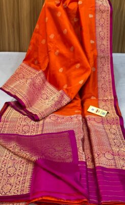 Pure Banarasi Handloom Katan Silk Sarees (16)