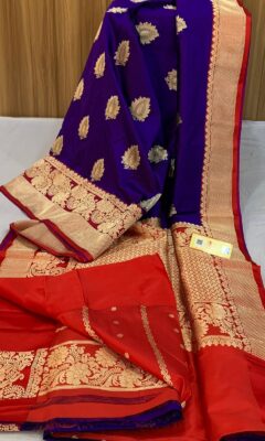 Pure Banarasi Handloom Katan Silk Sarees (23)