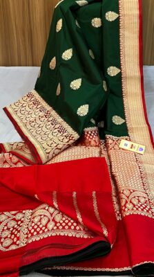 Pure Banarasi Handloom Katan Silk Sarees (6)