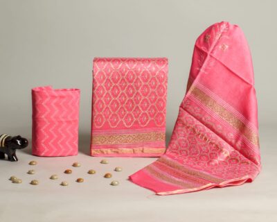 Pure Chanderi Silk Dress Materials With Price (4)