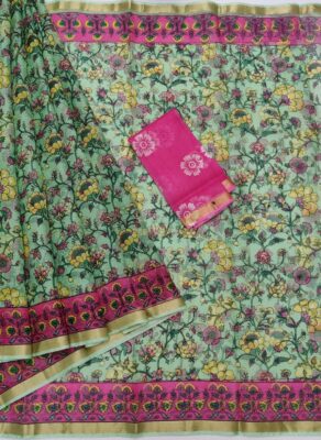 Pure Kota Silk Sarees With Unique Prints (1)