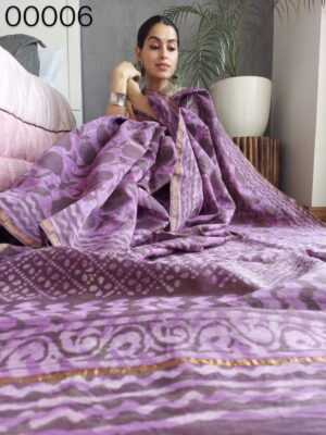 Beautiful Collection Chanderi Silk Sarees (12)