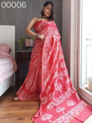 Beautiful Collection Chanderi Silk Sarees (18)