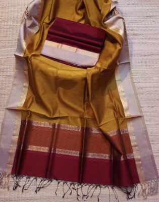 Maheshwari Handloom Resham Border Dresses (10)