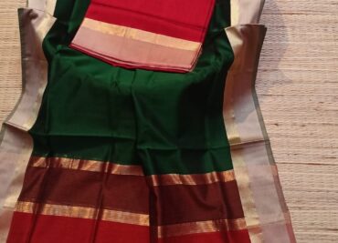 Maheshwari Handloom Resham Border Dresses (7)