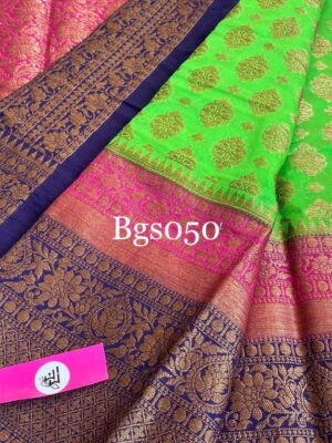 Banaras Warm Silk Sarees With Blouse (4)