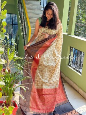 Banaras Warm Silk Sarees With Blouse (5)