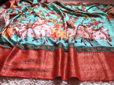 Kanchipuram Style Modal Silk Sarees (4)