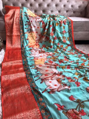 Kanchipuram Style Modal Silk Sarees (5)