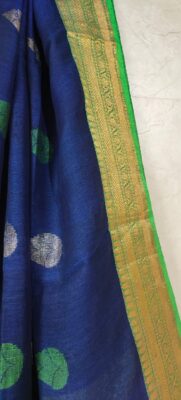 Linen Sarees With Blouse (10)