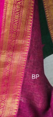 Linen Sarees With Blouse (15)