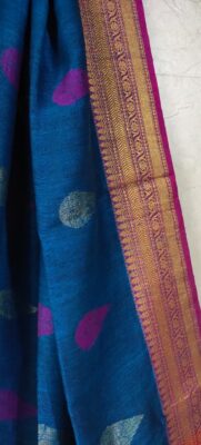 Linen Sarees With Blouse (22)
