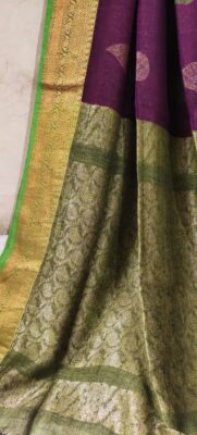 Linen Sarees With Blouse (4)