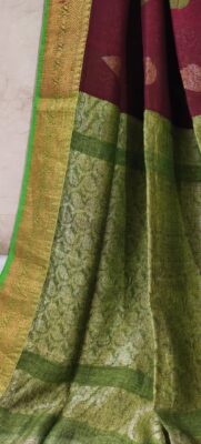 Linen Sarees With Blouse (7)