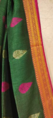 Linen Sarees With Blouse (8)