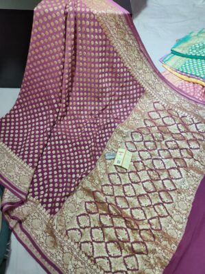 Mixed Collection Of Georgette Sarees (10)