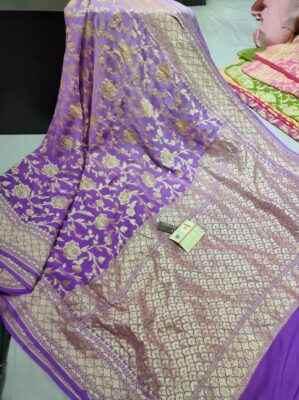 Mixed Collection Of Georgette Sarees (21)