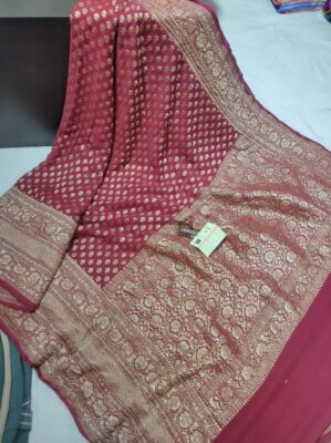 Mixed Collection Of Georgette Sarees (8)