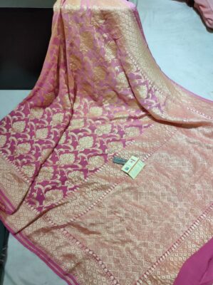 Mixed Collection Of Georgette Sarees (9)