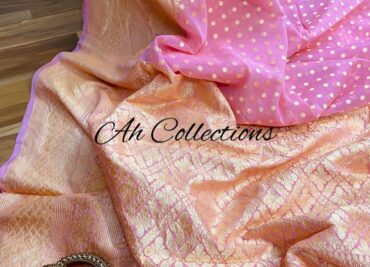 Pure Khaddi Georgette Sarees With Butties (1)