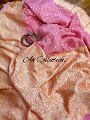 Pure Khaddi Georgette Sarees With Butties (2)