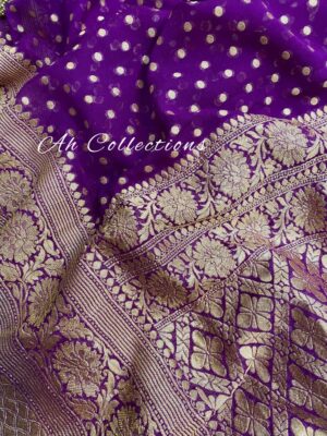 Pure Khaddi Georgette Sarees With Butties (5)