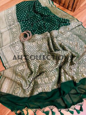 Pure Khaddi Georgette Sarees With Butties (9)