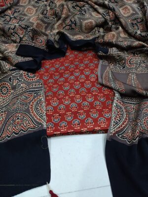Pure Modal Silk Dress Materials Online (15)