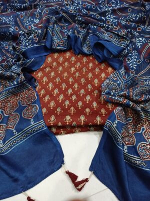 Pure Modal Silk Dress Materials Online (4)