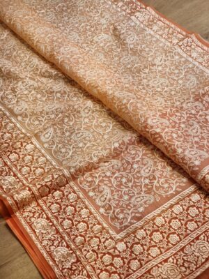 Pure Organza Emboidary Sarees With Price (8)