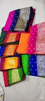 Banaras Semi Silk Georgette Sarees (5)