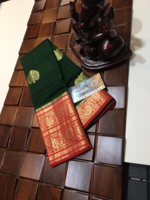 Banarasi Soft Silk Sarees With Blouse (11)