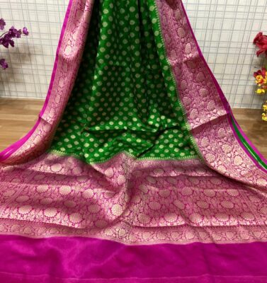 Beautiful Banaras Warm Silk Sarees (13)