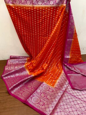 Beautiful Banaras Warm Silk Sarees (24)