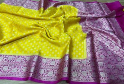 Beautiful Banaras Warm Silk Sarees (3)