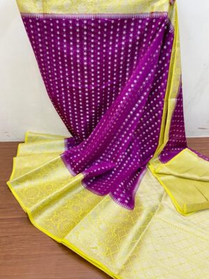 Beautiful Banaras Warm Silk Sarees (4)