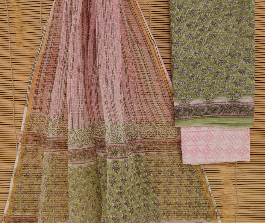 Beautiful Kota Cotton Dress Materials With Price (40)