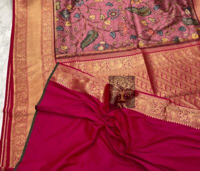 Beautiful Sober Kalamkari Prints Soft Silk (24)