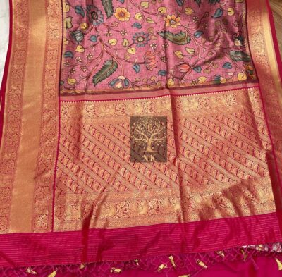 Beautiful Sober Kalamkari Prints Soft Silk (26)