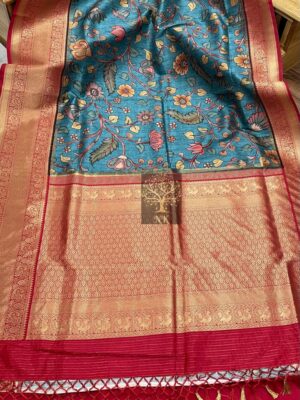 Beautiful Sober Kalamkari Prints Soft Silk (32)