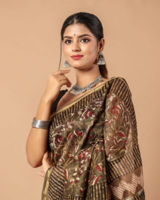 Chanderi Sarees Collection With Blouse (30)