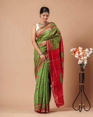 Chanderi Sarees Collection With Blouse (40)