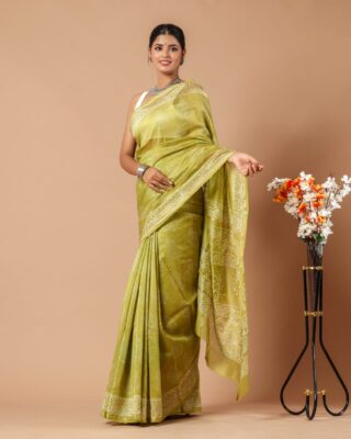 Chanderi Sarees Collection With Blouse (43)