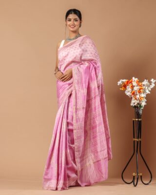 Chanderi Sarees Collection With Blouse (44)