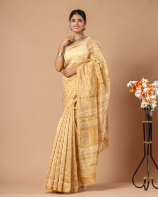 Chanderi Sarees Collection With Blouse (46)