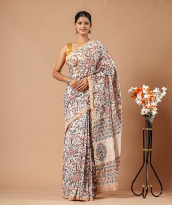 Chanderi Sarees Collection With Blouse (52)
